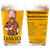 Retirement Weekly Schedule, Personalized Custom Beer Glass, Gift For Retiree