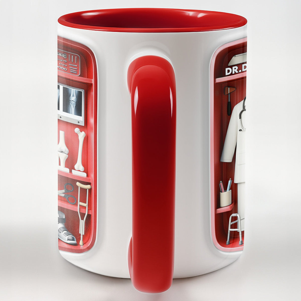 Celebrate Your Medical Journey, Custom Accent Mug, Gift For Doctors And Med Students