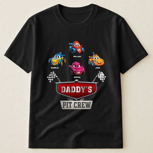 Father's Day Gifts, Daddy's Pit Crew - Personalized Shirt