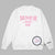 Embroidered Senior Sweatshirt, Coquette Bow, Customized Grad Gift, Crewneck Sweatshirt Graduation, Class of 2025, Personalized Senior Gift