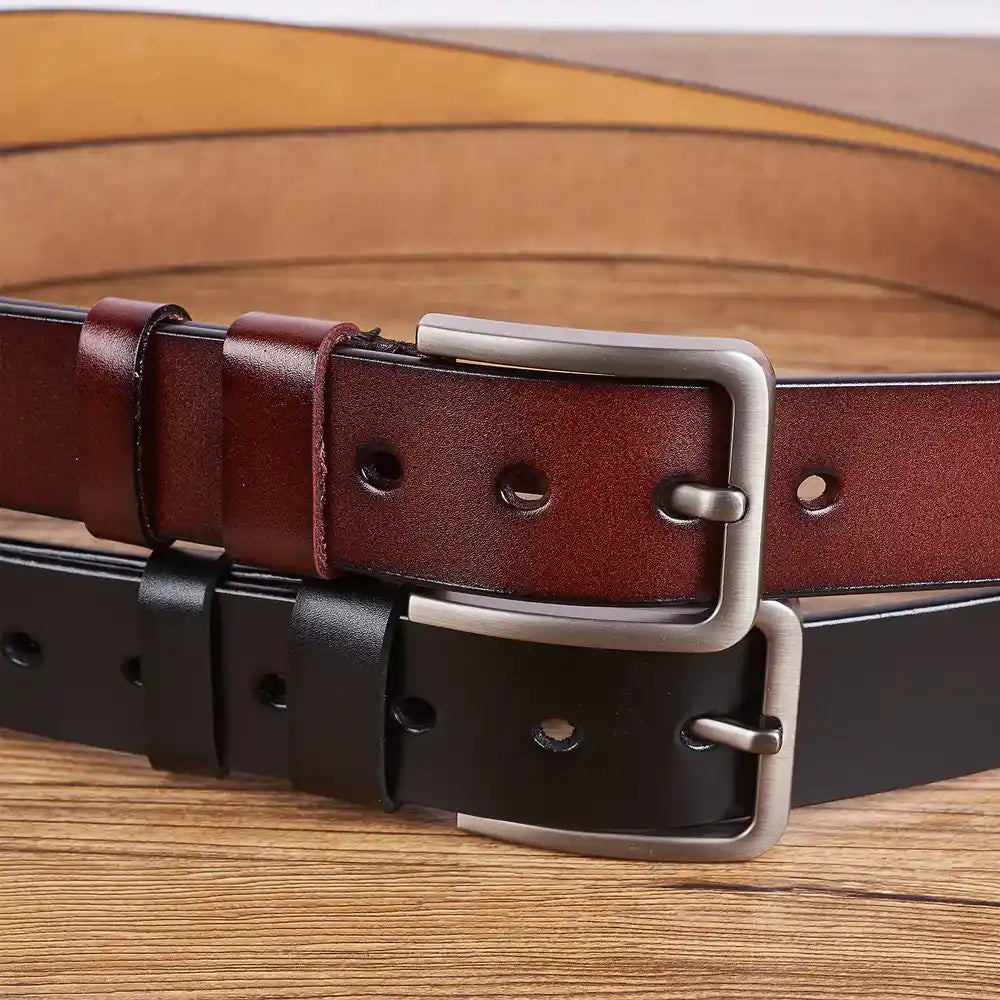 Either Way Works I Love You Gift For Boyfriend Gift For Husband - Personalized Engraved Leather Belt