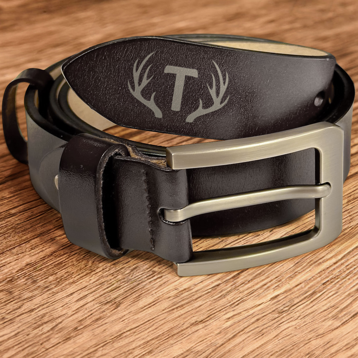Forget Father's Day We Love You Every Day - Personalized Engraved Leather Belt Gift For Him For Father's Day