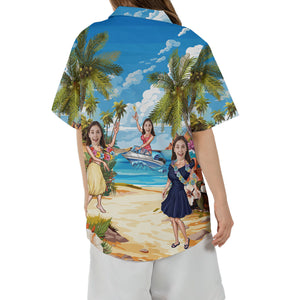 Funny Summer Hawaiian Shirt - Custom Face Hawaiian Shirt