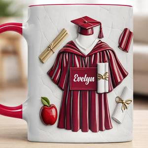 Celebrate Your Achievement, Personalized Mug, Gift For Graduate Lovers