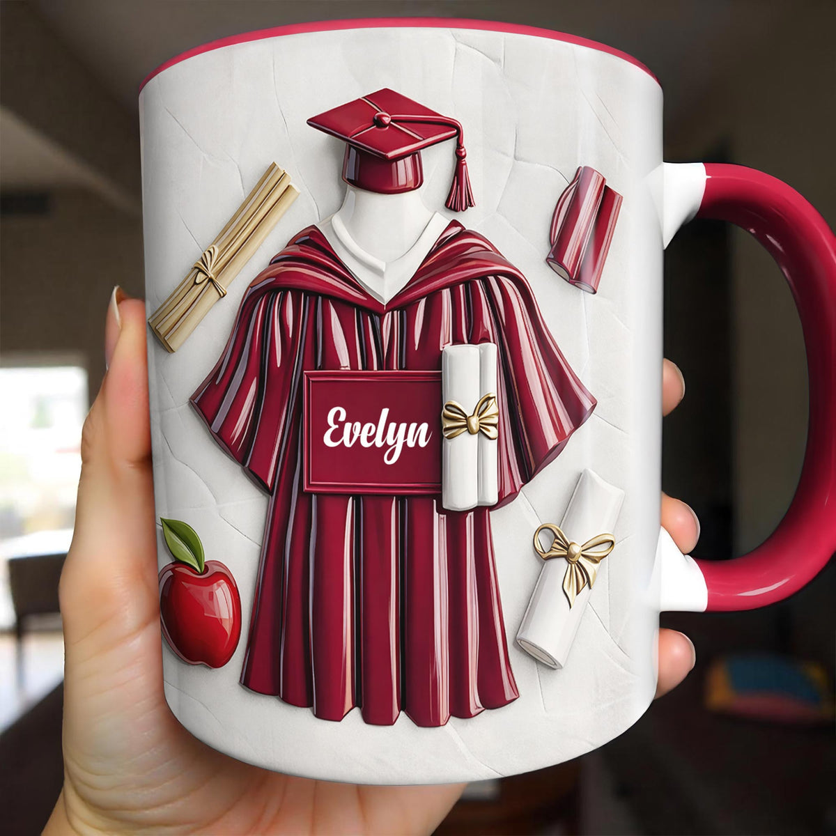 Celebrate Your Achievement, Personalized Mug, Gift For Graduate Lovers