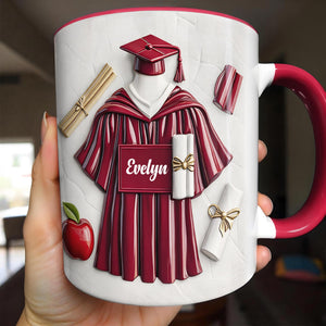 Celebrate Your Achievement, Personalized Mug, Gift For Graduate Lovers