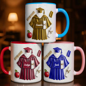 Celebrate Your Achievement, Personalized Mug, Gift For Graduate Lovers