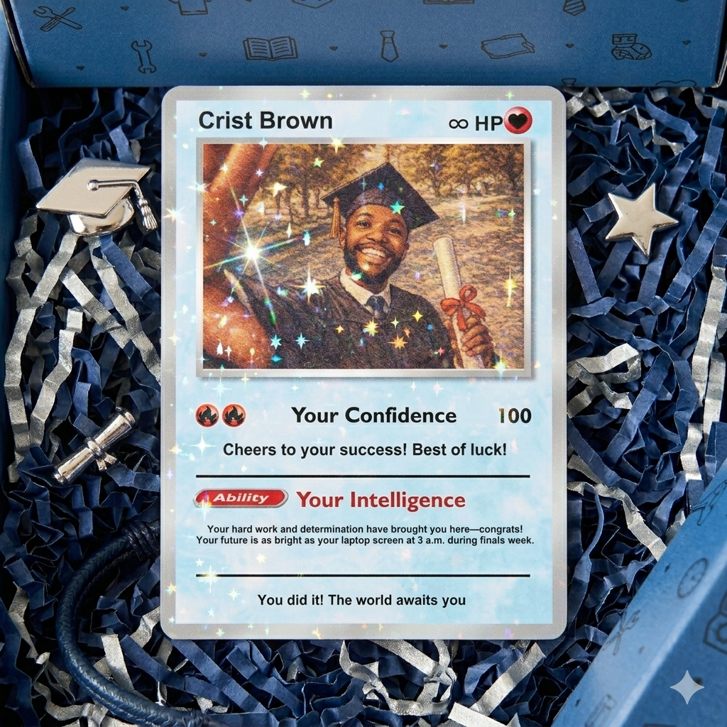 Cheers to your well-deserved success - Personalized Poke Card For Graduate On Graduations