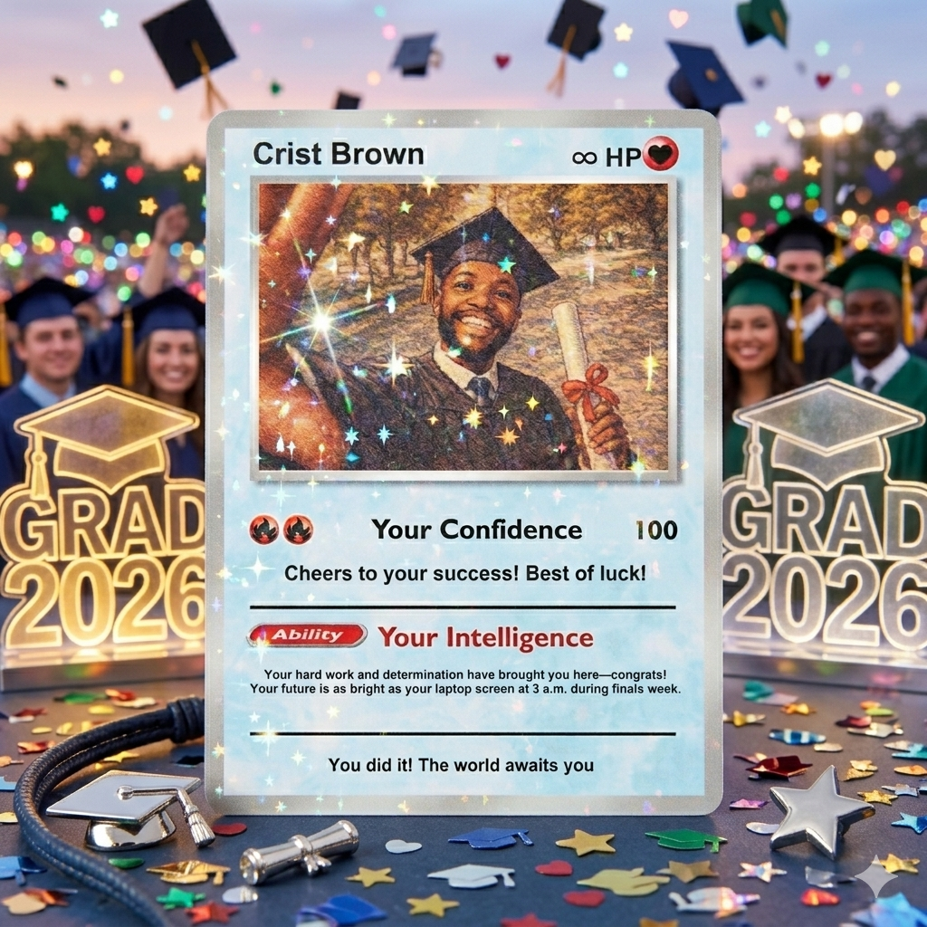 Cheers to your well-deserved success - Personalized Poke Card For Graduate On Graduations