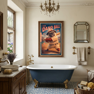 Hit The Dang Ball Baseball Dog Mom Shirt, Game Day Softball Tee, Distressed Dog Face Meme Sport Mom Dog Mom Gift