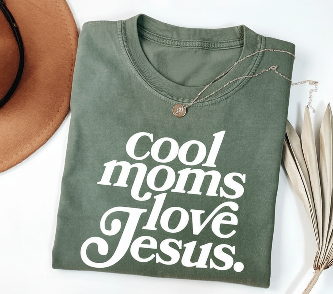 Cool Moms Love Jesus TShirt, Christian Mom Tee, Praying Mama Shirts, Faith Based T-Shirt, Faithful Shirt, Religious Mom Tee Gemini_Generated_Image_ur6ymnur6ymnur6y.png