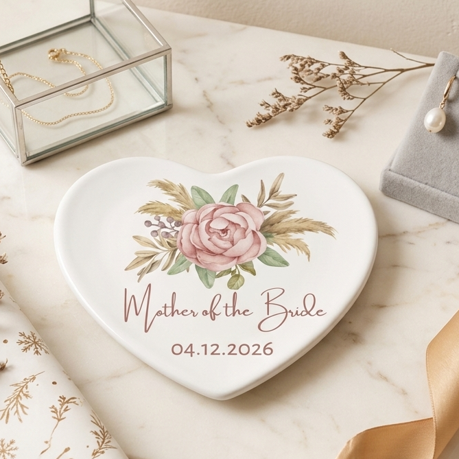Personalized Gift for Mother of the Bride, Custom Ornament from Bride, Gift From Daughter, Wedding Keepsake for Mom, Mother's Day Gifts
