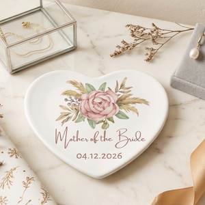 Personalized Gift for Mother of the Bride, Custom Ornament from Bride, Gift From Daughter, Wedding Keepsake for Mom, Mother's Day Gifts