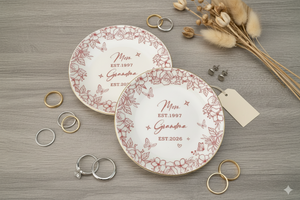 Custom Grandma to Be Ring Dish, First Time Grandma Jewelry Dish, Mothers Day Gift for Grandma, New Grandma Gifts,Grandma To Be Gifts