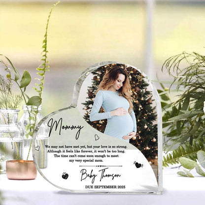 Custom Gift for Mom, Custom Mother s Day Gift, Mother s Day Photo Heart Acrylic, Thoughful Gift For Mom