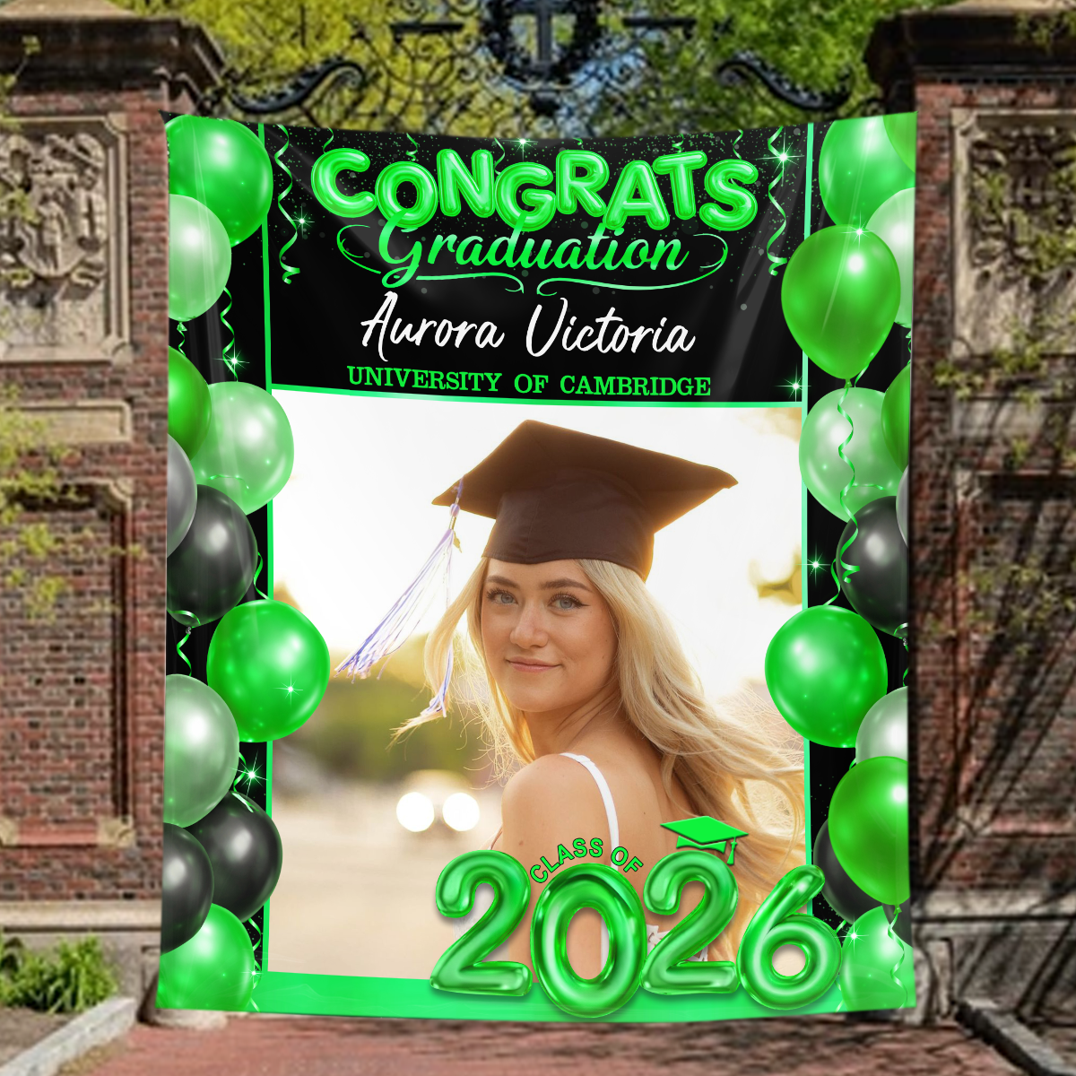 Party Backdrop - Personalized Graduation Decor Green_63bc1b38-52aa-4f0c-8401-6616b86866b8.png