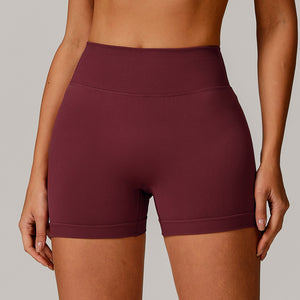 Heather Color Fitness Workout Yoga Gym Booty Seamless Scrunch Butt Lifting Sport Compression Women Biker Shorts