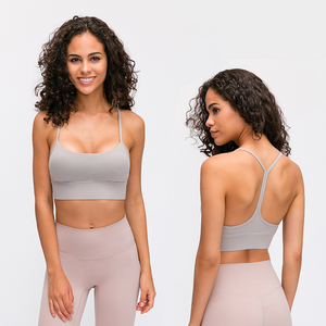 Hot Align Classical Y-shape Back With Breast Pad Shockproof Performance Yoga Running Sports Bra