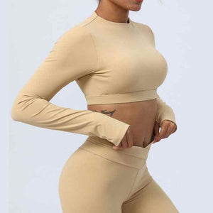 Women 2 Piece High Waist Sports Workout Gym Leggings Set Workout Sets for Women
