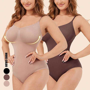 Plus Size Elasticity Knit High Waist Tummy Control Full Body Shaper Women Slimming Seamless Shapewear for Women