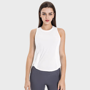New Cross Stitching Sleeveless Sports Tops Gym Fitness Vest Quick Dry Breathable Yoga Wear Blouse Women Yoga Tank Top