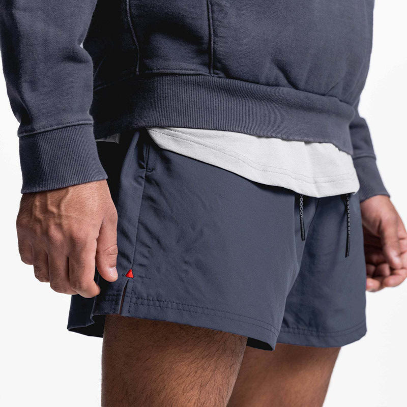 Quick Dry Custom Men Cargo Sports Shorts Polyester Running Basketball Training Breathable Fitness Shorts