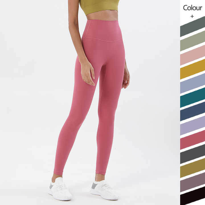 Nylon Spandex Activewear Women Workout Leggings Sportswear Fitness Wear Scrunch Butt Yoga Leggings