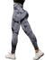 Plus Size Gym New Nude Yoga Leggings Without Embarrassing Line High Waist and Hip Lift Tie Dye Yoga Pants for Women