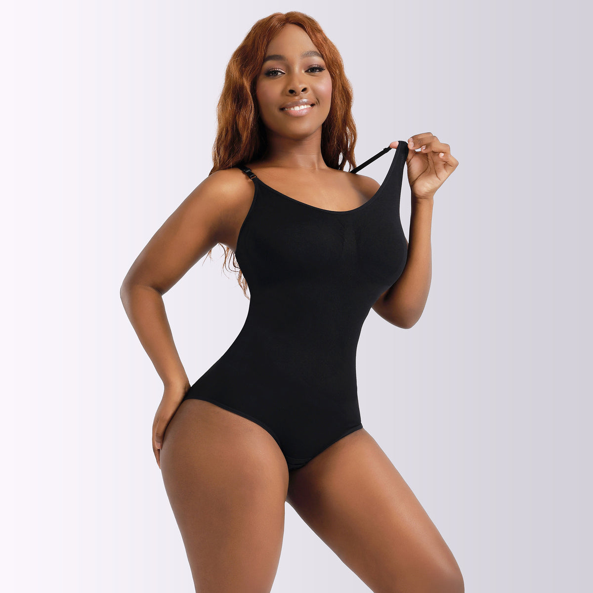 Plus Size Elasticity Knit High Waist Tummy Control Full Body Shaper Women Slimming Seamless Shapewear for Women