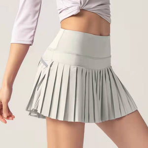 7-color Summer Women Skirt Basic Elastic Mini Pleated Quick Drying Sexy Golf Clothing Running Tennis Skirt