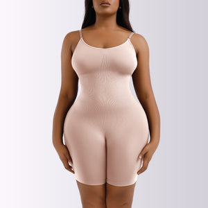 Plus Size Elasticity Knit High Waist Tummy Control Full Body Shaper Women Slimming Seamless Shapewear for Women