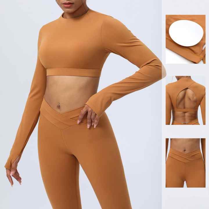 Women 2 Piece High Waist Sports Workout Gym Leggings Set Workout Sets for Women