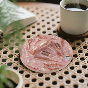 A Stylish Hair Therapist, Personalized Coaster, Gift For Hair Stylist