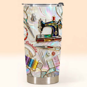 Sewing Machinist Nutritional Facts & Miracle Working Genius,Custom Tumbler,Gift For Crafters
