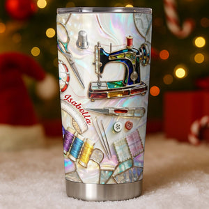 Sewing Machinist Nutritional Facts & Miracle Working Genius,Custom Tumbler,Gift For Crafters