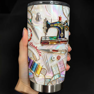 Sewing Machinist Nutritional Facts & Miracle Working Genius,Custom Tumbler,Gift For Crafters