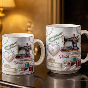 Handicraft Is Where The Heart Is, Coffee Mug, Gift For Sewing Lovers
