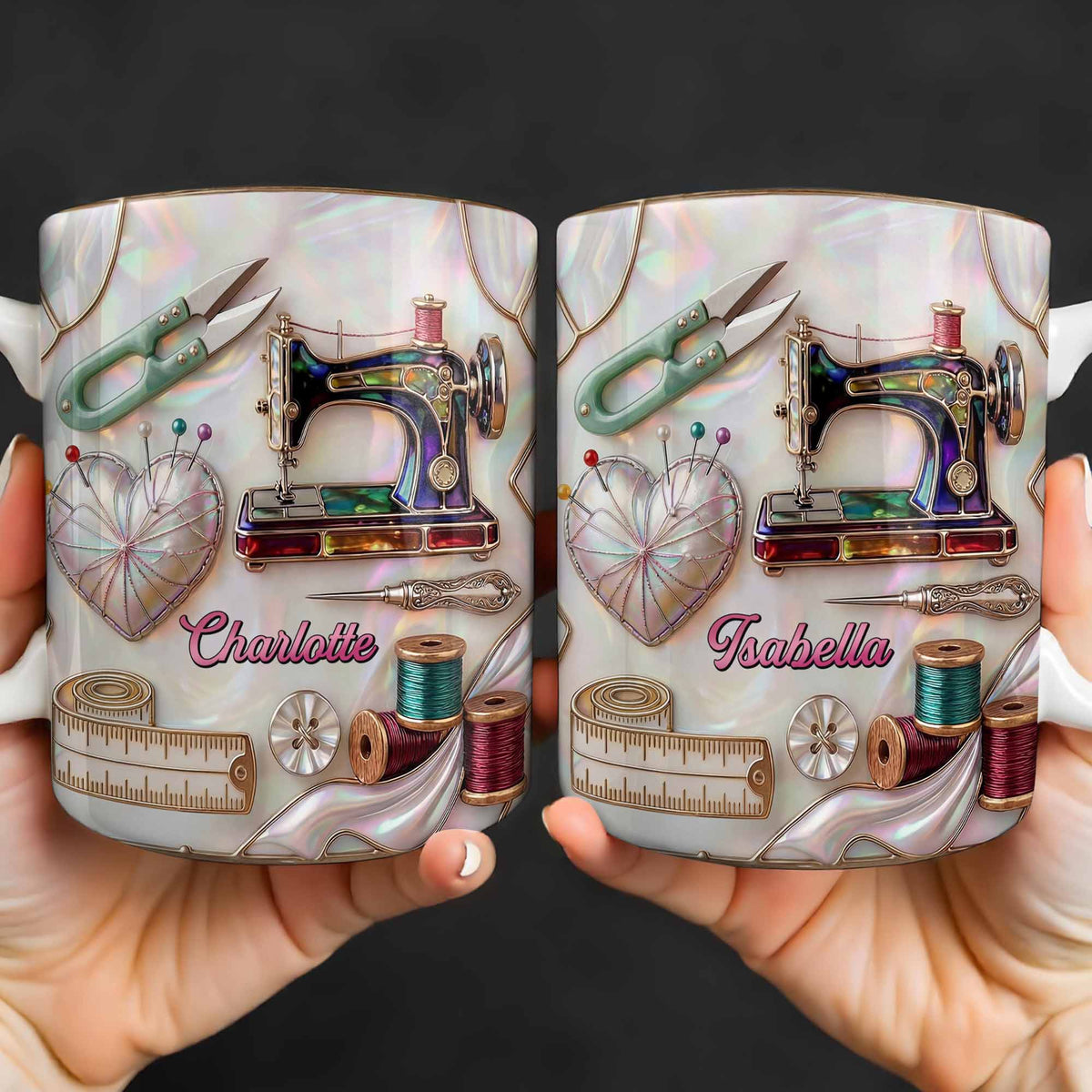 Handicraft Is Where The Heart Is, Coffee Mug, Gift For Sewing Lovers
