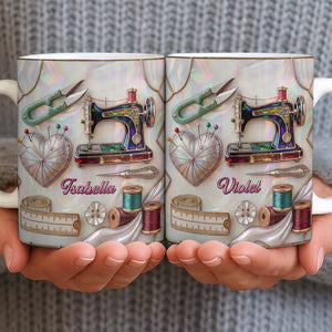 Handicraft Is Where The Heart Is, Coffee Mug, Gift For Sewing Lovers