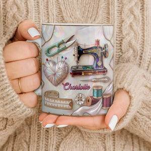 Handicraft Is Where The Heart Is, Coffee Mug, Gift For Sewing Lovers