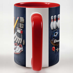 Customizable Hobby Essentials For Sports Enthusiasts,Accent Mug,Gift For Hobbyists And Sport Lovers