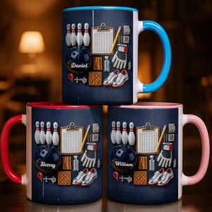 Customizable Hobby Essentials For Sports Enthusiasts,Accent Mug,Gift For Hobbyists And Sport Lovers