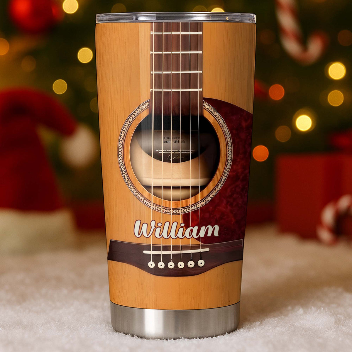 To My Incredible Musician, Let Your Music Soar, Guitar Design, Custom Tumbler, Gift For Musicians and Guitar Lovers