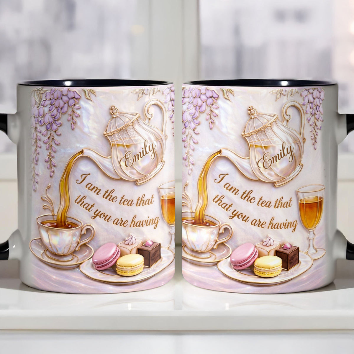 I Am The Tea That You Are Having, Personalized Mug, Gift For Tea Lovers