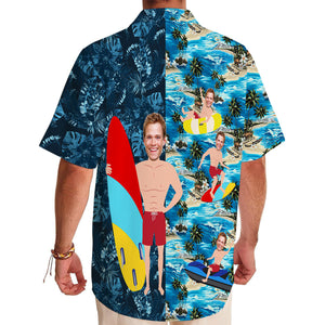 Hawaiian Aloha Photo Shirt - Custom Face Hawaiian Shirt