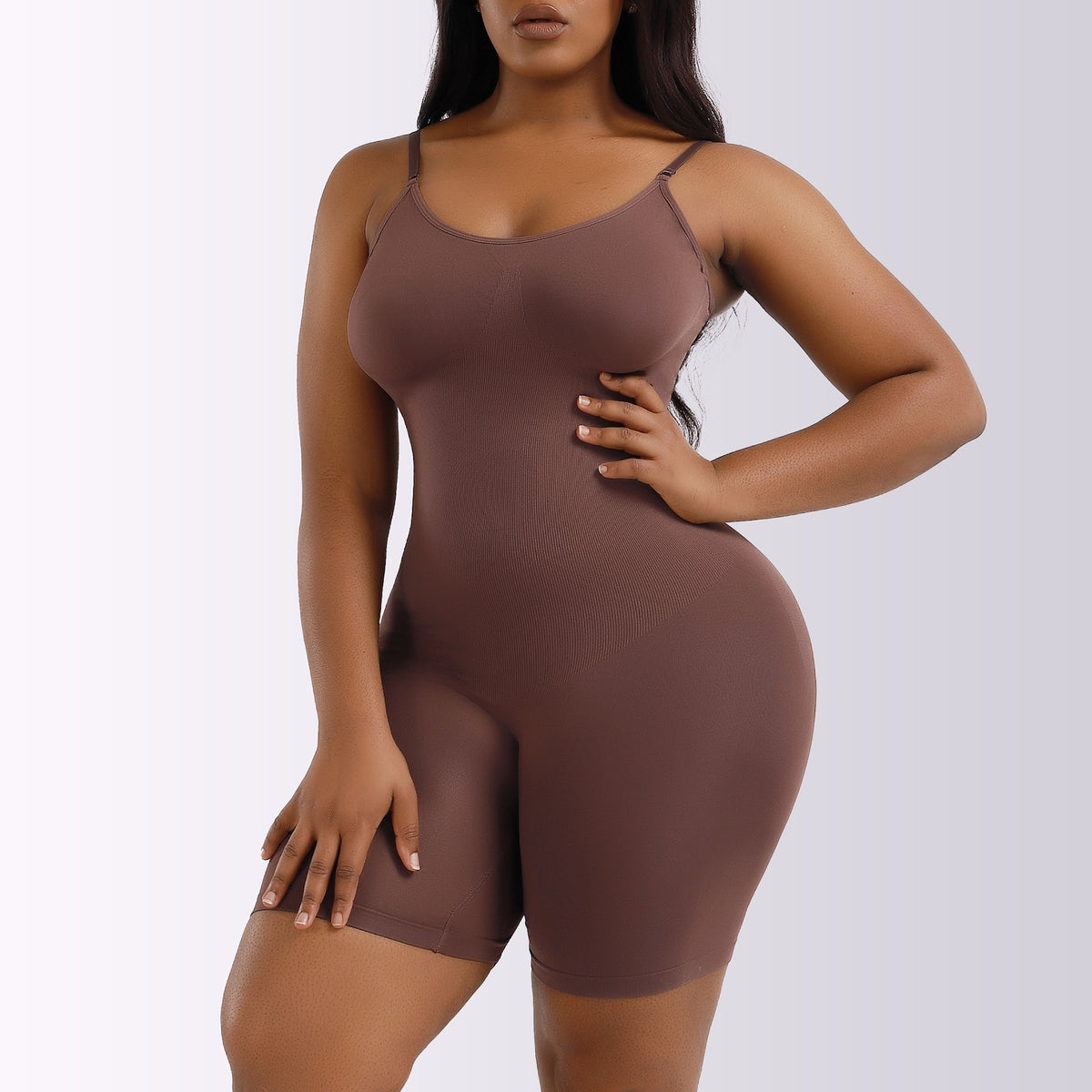 Plus Size Elasticity Knit High Waist Tummy Control Full Body Shaper Wo -  Best Custom