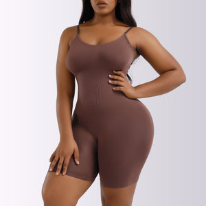 Plus Size Elasticity Knit High Waist Tummy Control Full Body Shaper Women Slimming Seamless Shapewear for Women