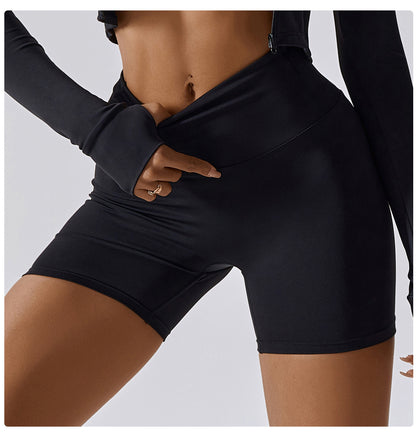 Fitness Bra Clothing Butt Lift Leggings Gym ActiveWear 4 Piece Workout Full Zip Jacket Gym Fitness Sets