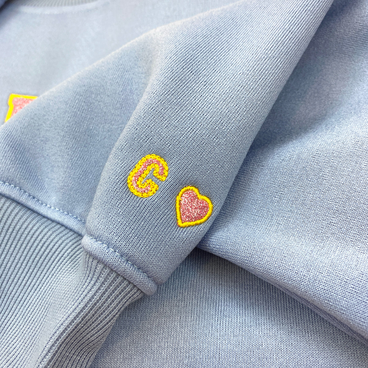 Mama Glitter Est Year Custom Kid Name Embroidered Shirt