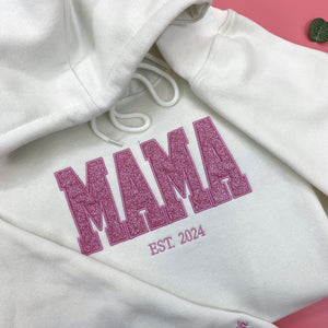 Mimi Glitter Custom Kid Name Embroidered Shirt